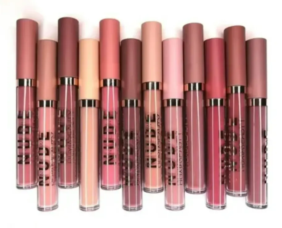 LABIALES NUDE KIT 12PCS