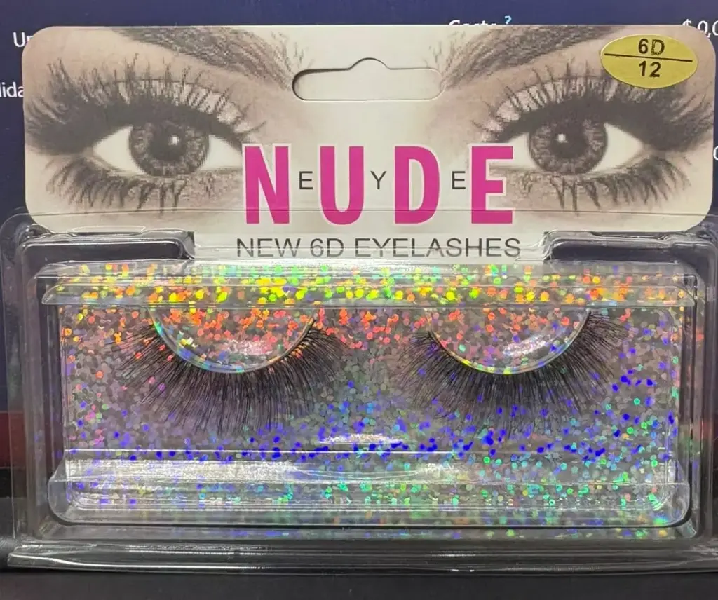 PESTAÑA NUDE 6D/12