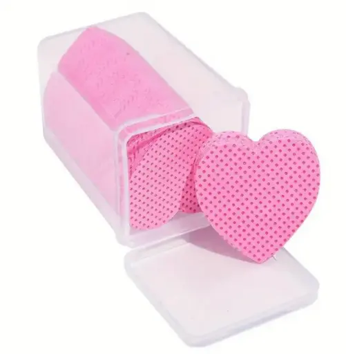 GASA DE CORAZON PARA UÑAS