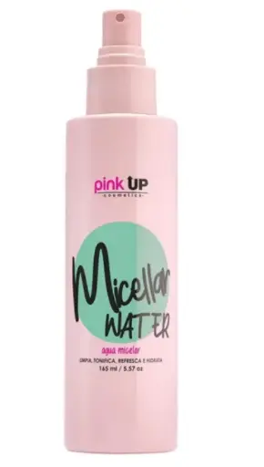 AGUA MICELAR PINK Y LIMPIA BROCHAS