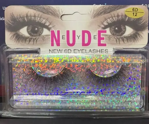 PESTAÑA NUDE 6D/12